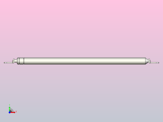 万向安装型氮气弹簧[NSU-22-200-294]前视缩略图