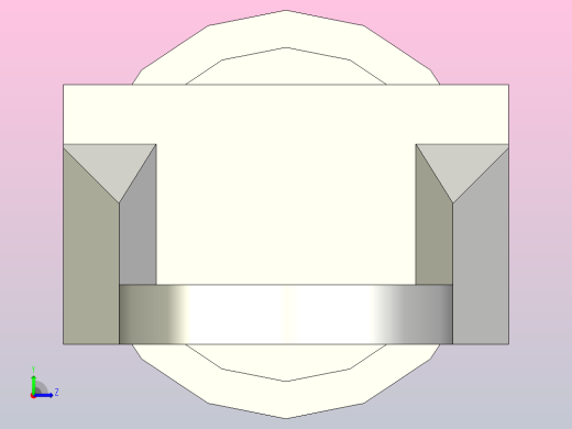 万向安装型氮气弹簧[NSU-22-200-294]左视缩略图