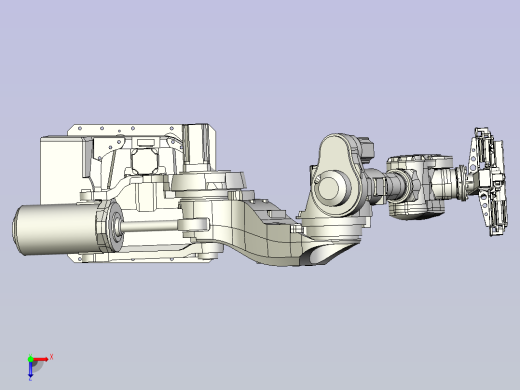 ABB 6轴机器人夹爪俯视缩略图