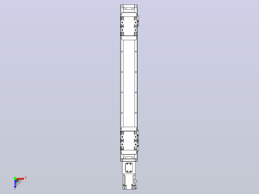 滚珠丝杠线性轴TPA-GCRS-80-1610C-L175-M-M20-N3俯视缩略图