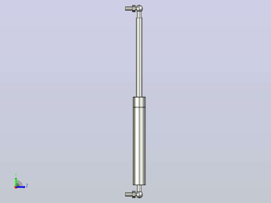 gsb28-d-d-s140_asm氮气弹簧左视图