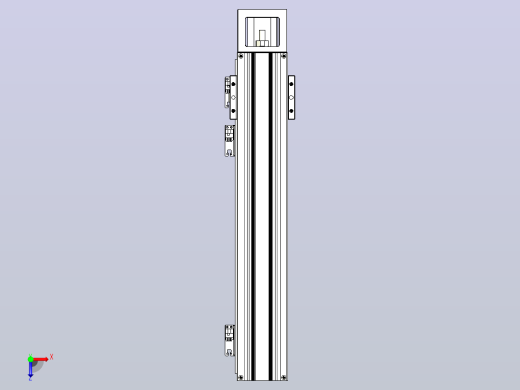 钢基模组TPA-KNR-8610C-540A1-M-F0S2俯视缩略图