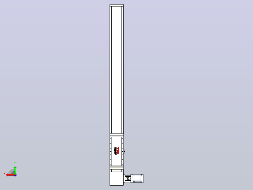 伺服电机集成皮带传动直线执行器TPA-OCB-140-256-L1150-DR-J90-N3后视缩略图