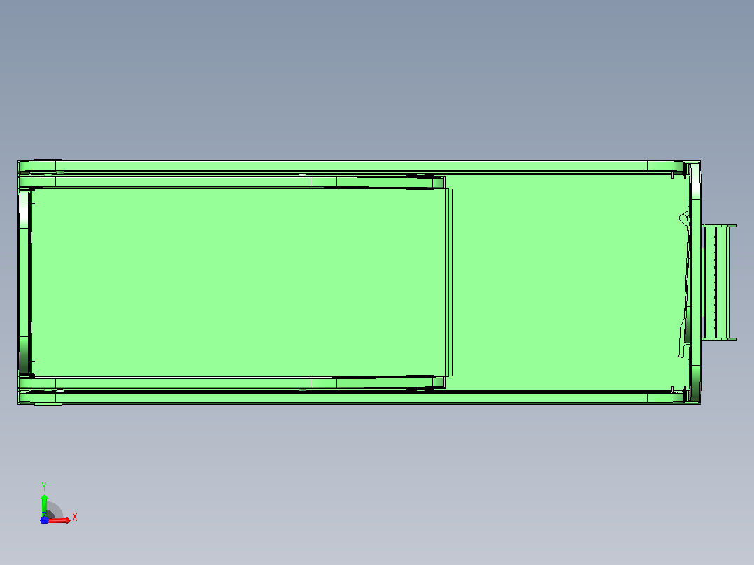 剪叉式高空作业车设计（SW+CAD+说明书）前视图