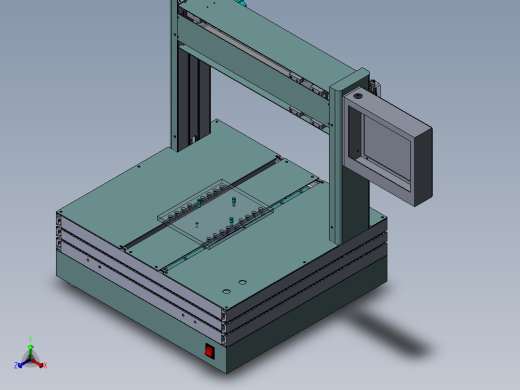 铣刀式分割机3D模型
