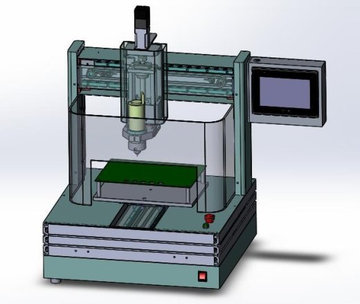 铣刀式分割机3D模型缩略图