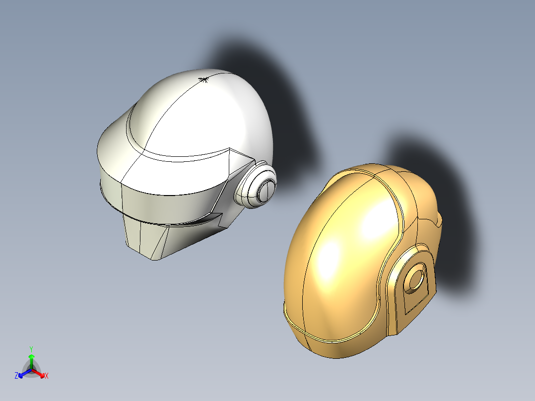 汽车头盔3D模型