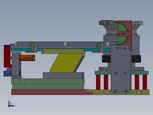 G211 半导体送料机构左视缩略图