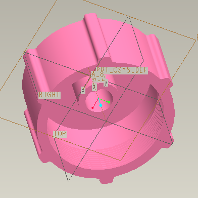 注塑模具 设计-基于ProE的瓶盖注塑模设计（含全套CAD图纸）