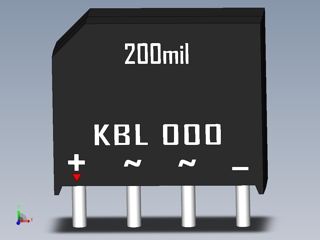 桥式整流器-KBL.SLDPRT