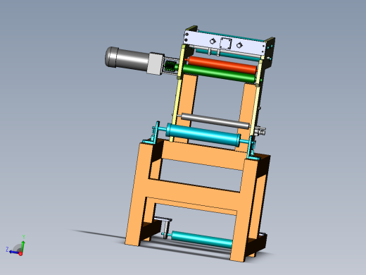 全自动成型灌装封口包装机中自动间隙式封口膜传送机构的设计【含CAD图纸、SW模型三维】