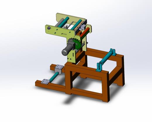 全自动成型灌装封口包装机中自动间隙式封口膜传送机构的设计【含CAD图纸、SW模型三维】缩略图