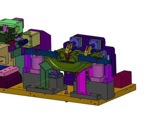 刹车卡钳缸孔加工工装缩略图