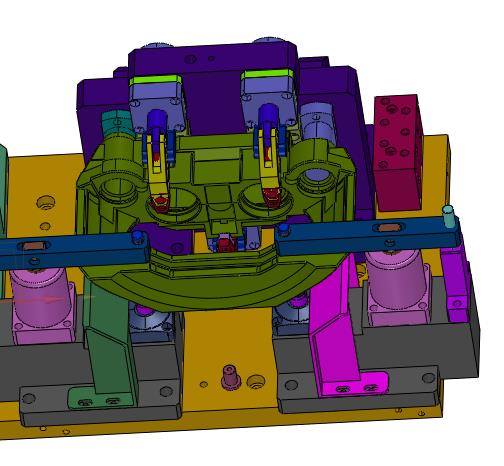 刹车卡钳缸孔加工工装缩略图