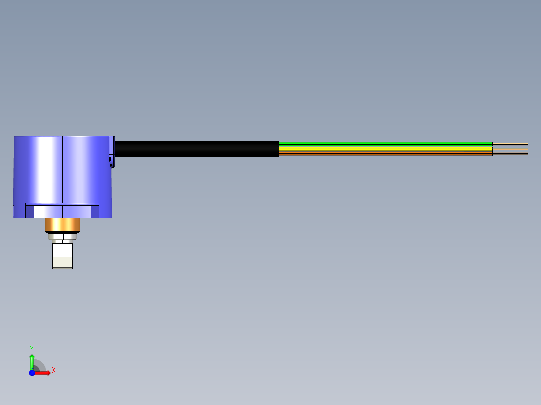 NOVOTECHNIK角度位移传感器RSC-2800 系列前视图