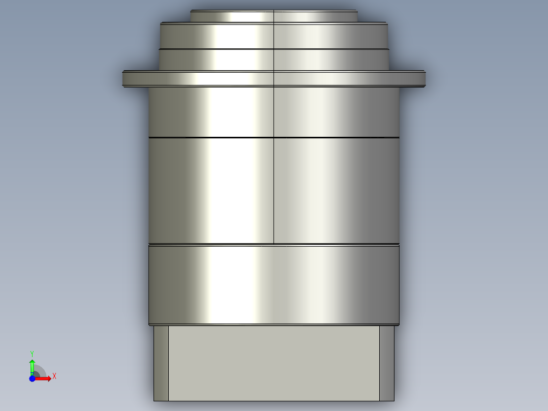 斜齿PHF110-L2 19-70-90-M5.STEP前视图