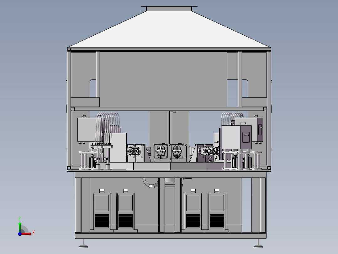 高频焊机前视图