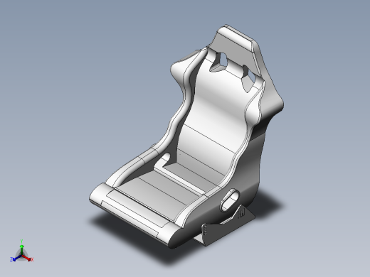 汽车座椅 (88)正等轴测缩略图