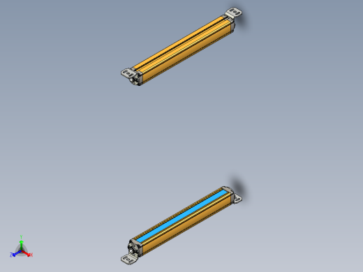 安全_区域传感器H2EL2410_30_30_3D正等轴测缩略图