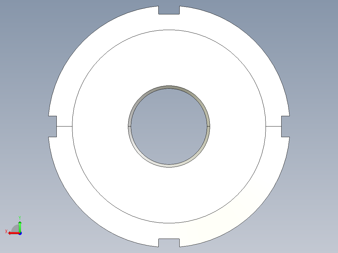 高度調整座(A)2512-3D多系列多零件图纸模型后视图