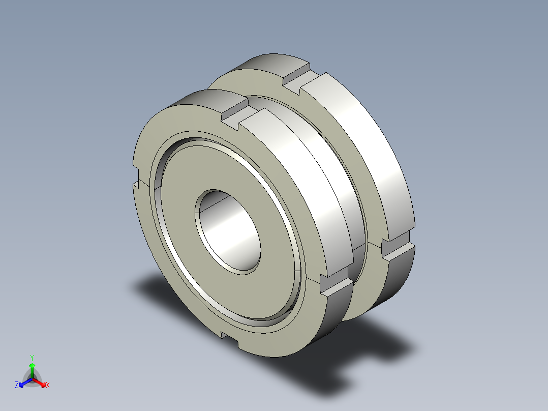高度調整座(A)2512-3D多系列多零件图纸模型正等轴测图