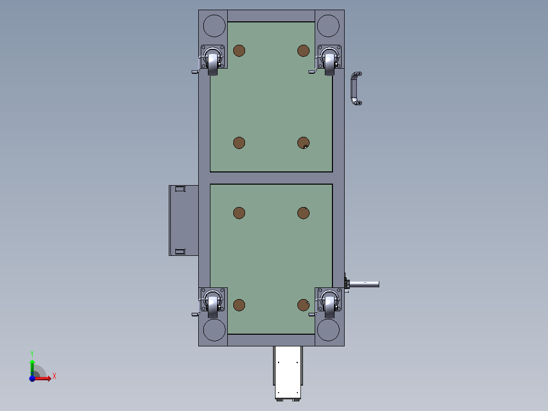 锂电池度电(充电)喷码一体机前视图