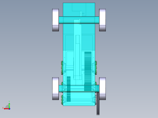 φ360齿轮齿条钢筋切断机的设计-含三维catia-没说明书后视缩略图
