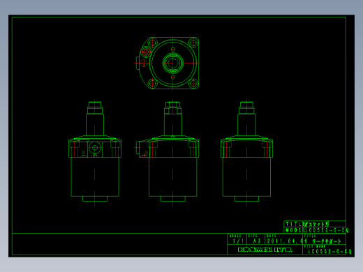KOSMEKLC0552-C-EQ多系列多零件图纸模型多系列多零件图纸模型