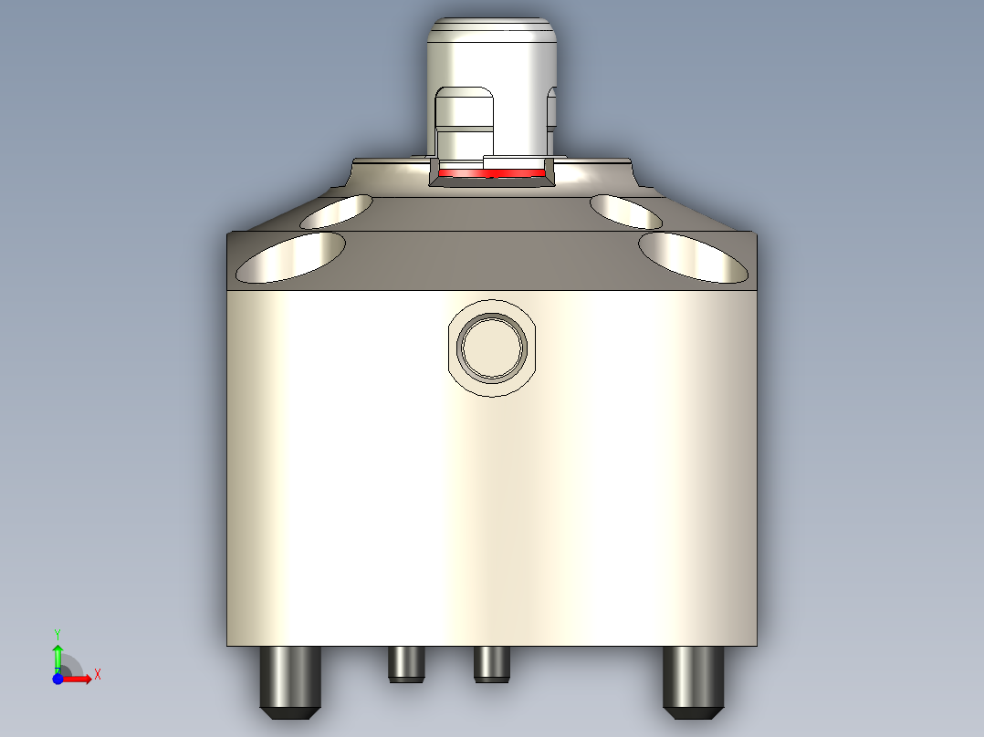 KOSMEKSFA2000-G0A-110多系列多零件图纸模型多系列多零件图纸模型前视图