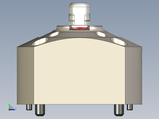 KOSMEKSFA2000-G0A-110多系列多零件图纸模型多系列多零件图纸模型左视缩略图
