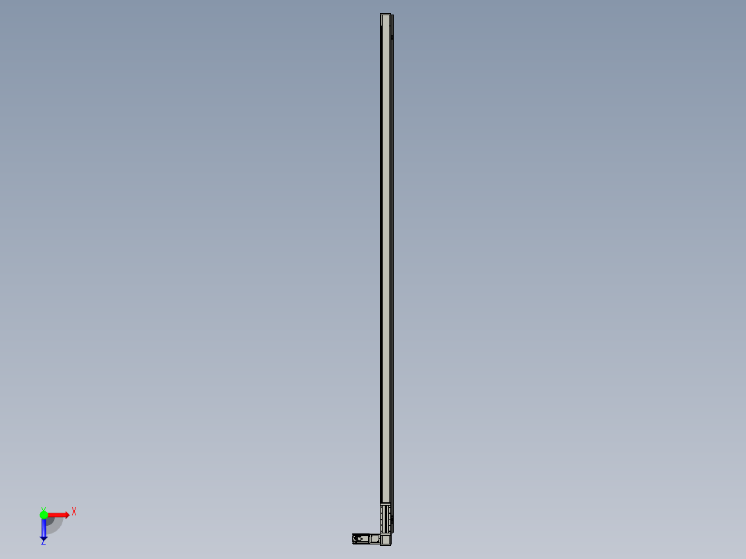 欧规系列-LB8-L150-S3600-BR-ZP75-C3俯视图
