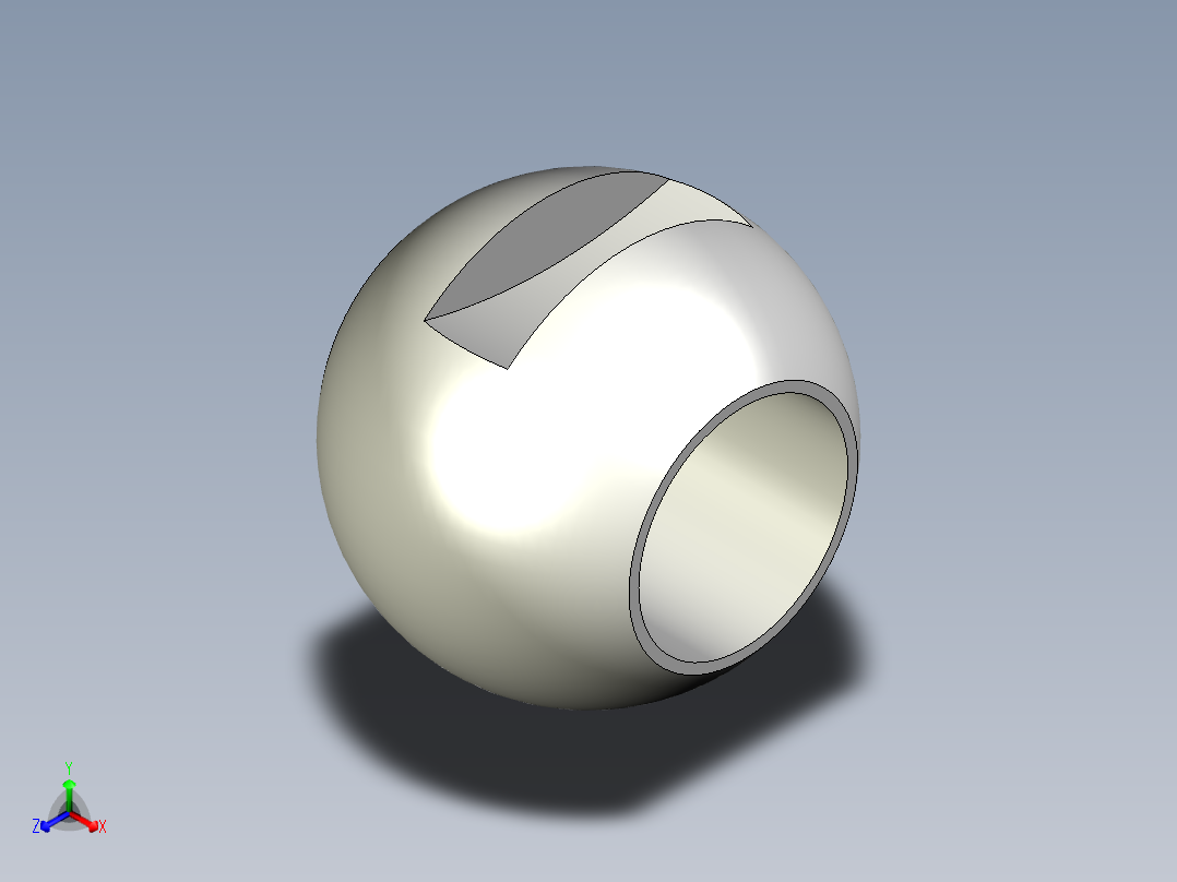 管道手动球阀-水管开关阀-手动阀门395_02_E_1_ball主视图