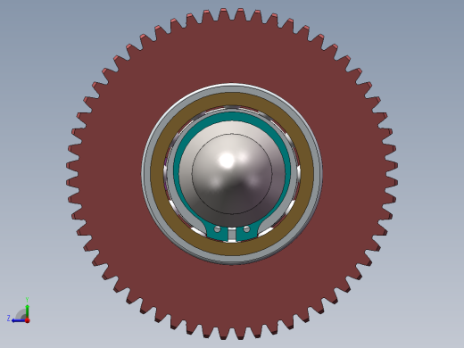 椭圆轴的设计与数控加工右视缩略图