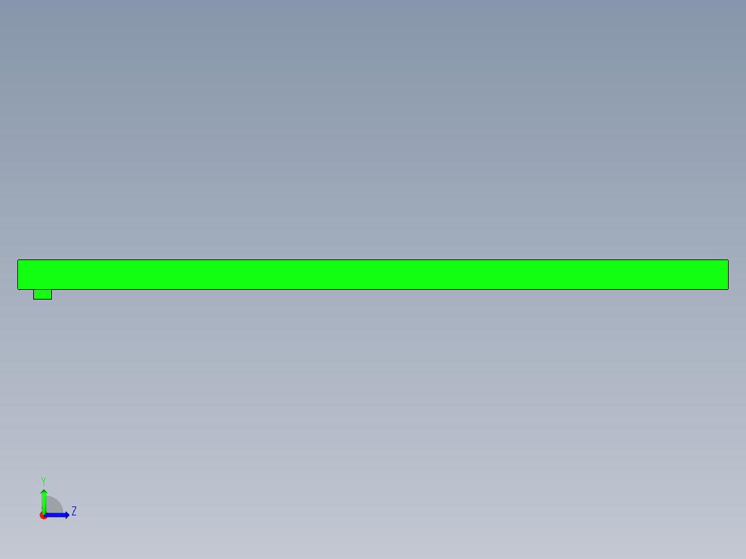 cnc1笔记本CNC工装夹具三维模型-03-18左视图