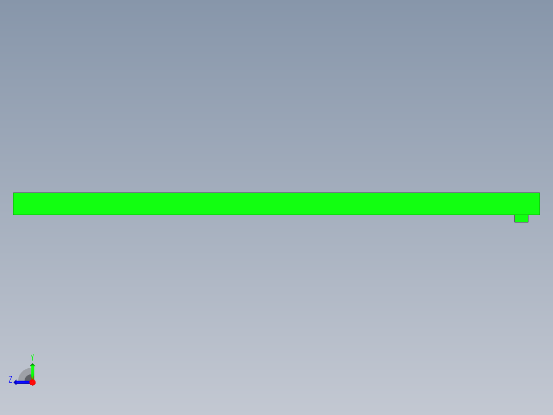 cnc1笔记本CNC工装夹具三维模型-03-18右视图