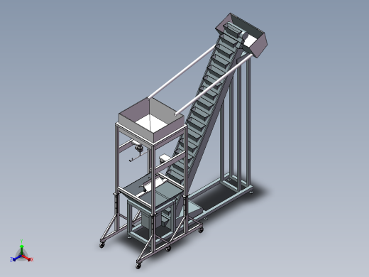 集装袋吊装试验设备sw18正等轴测缩略图