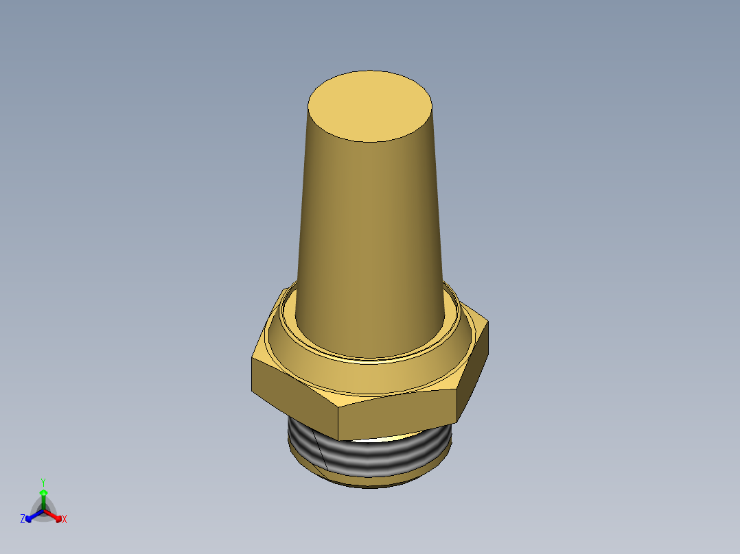 气动元件567_2_ME正等轴测图