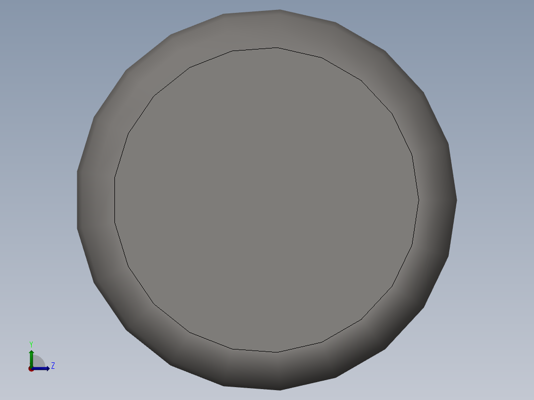 GB882-88 销轴B型6×55左视图