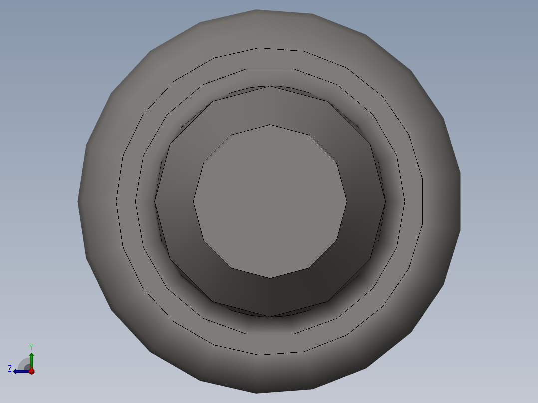 GB882-88 销轴B型6×55右视图