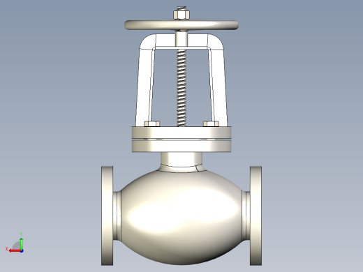 铸铁 铸钢截止阀 截止止回阀-JIS5K-65后视缩略图