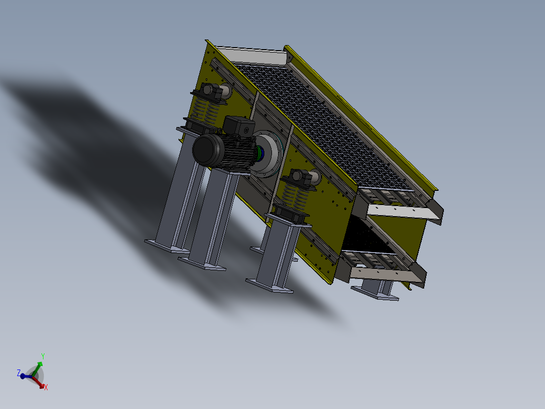 A3003886-振动筛 YA1220主视图