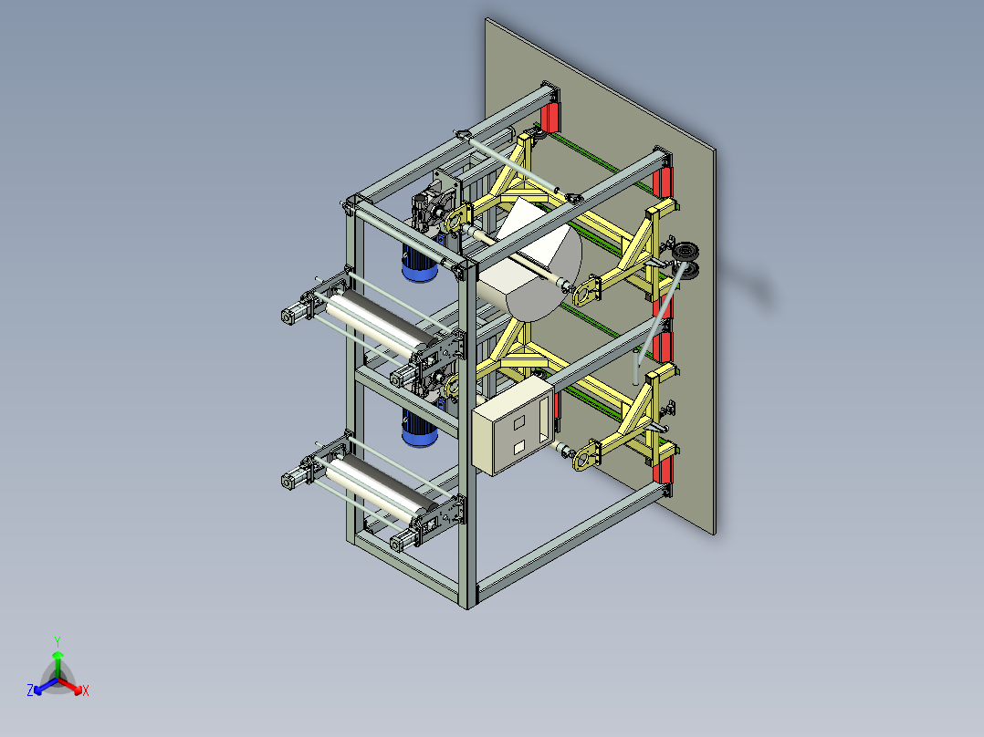 A2004381-卷绕机卷绕聚合物片材