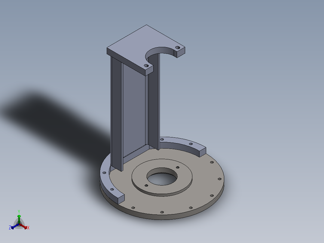 特殊定制订单正等轴测图