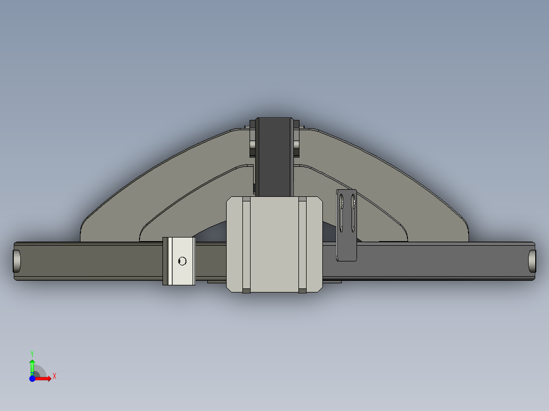 B2004297-拖拉式耕耘机前视图