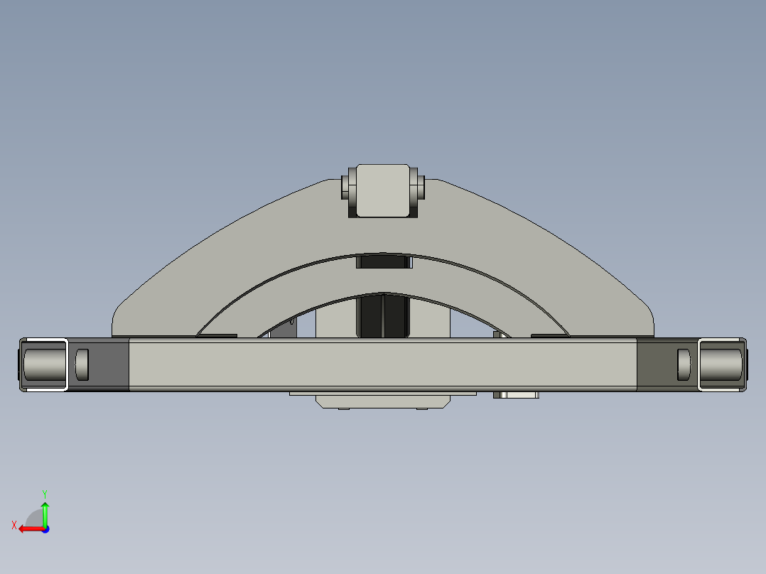 B2004297-拖拉式耕耘机后视图