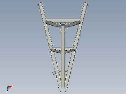 B2004297-拖拉式耕耘机俯视缩略图