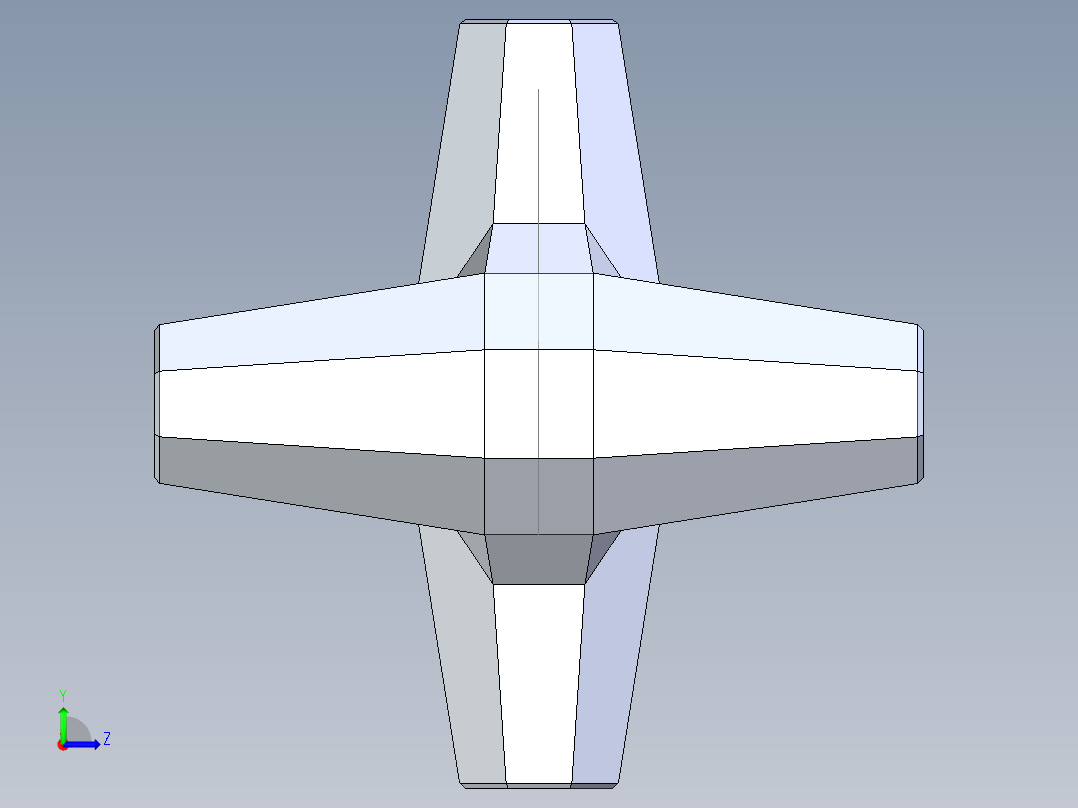B3004419-消波块 海岸保护的大型混凝土块左视图