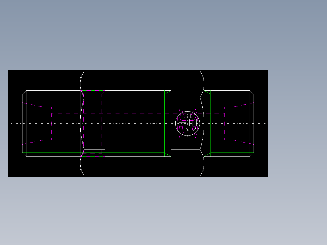 PARKER管接头EO Bulkhead union SV08SOMDCF(16)_back