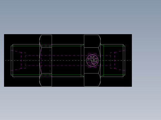 PARKER管接头EO Bulkhead union SV08SOMDCF(16)_back