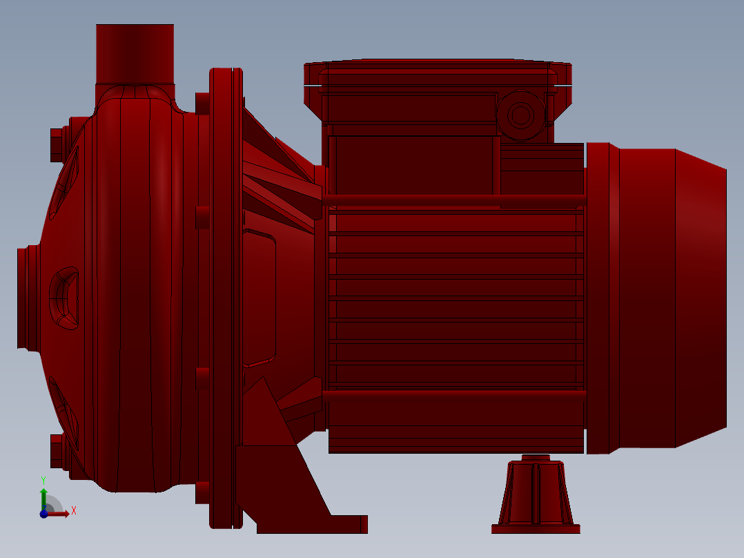 泵 Ebara cdxm_70_05前视图
